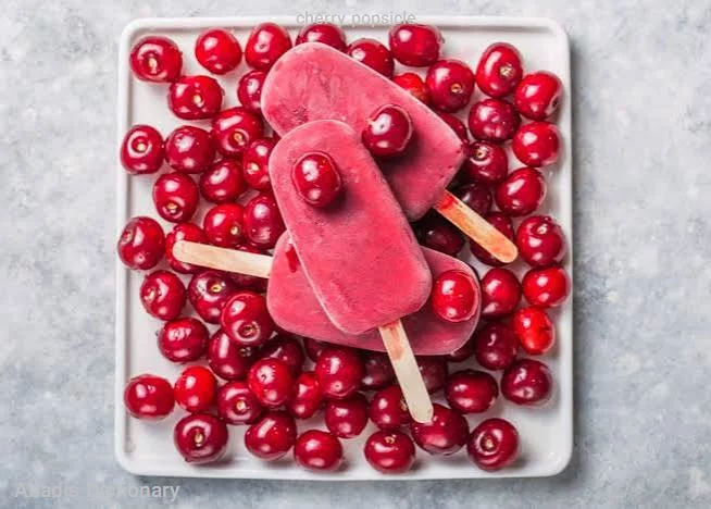 cherry popsicle